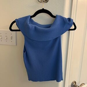 Skies Are Blue Textured Knit Top